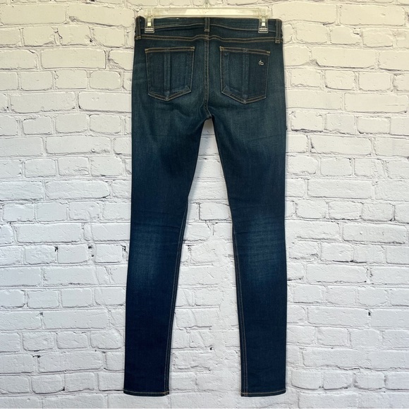 Rag & Bone Distressed Destroyed Skinny Jeans Sz 26 - Picture 6 of 11